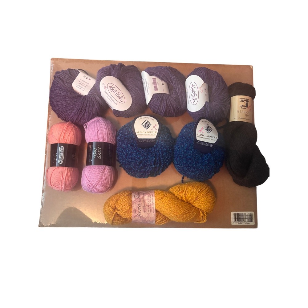 Yarn lot of 22  Alpaca Wool Blend rayon blend